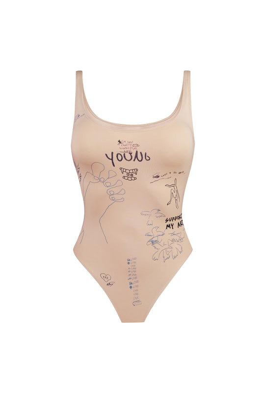 Боді-майка IVORY