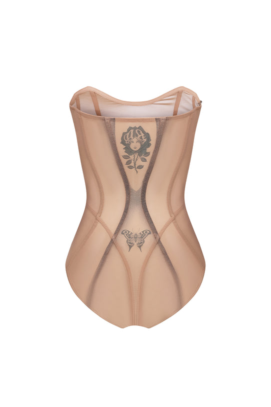 Корсетний боді Skin Couture