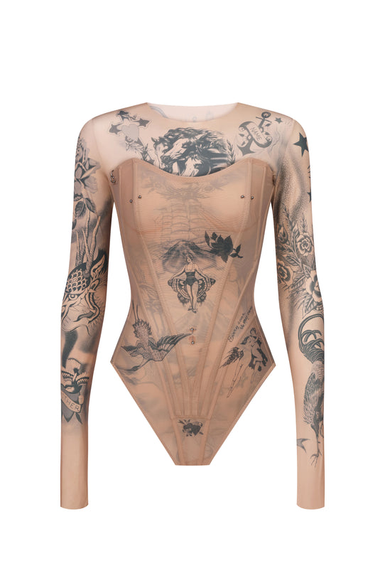 Корсетний боді Skin Couture