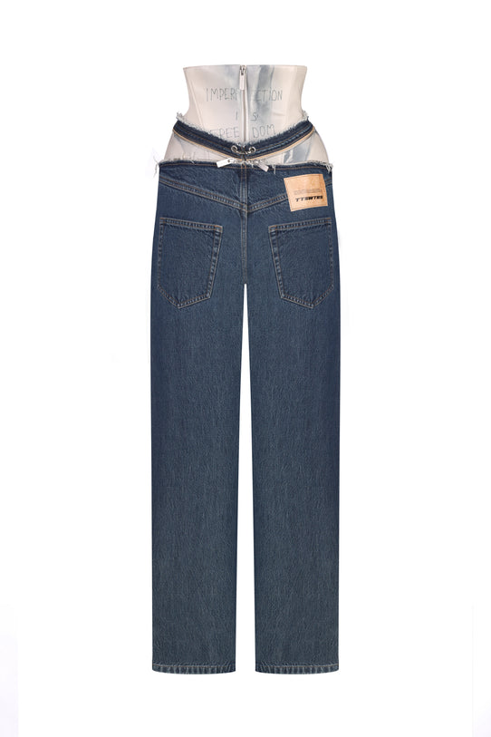 Корсет Blur Ink