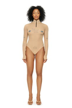 Боді бежевий ICON