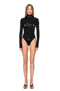 Боді чорний ICON