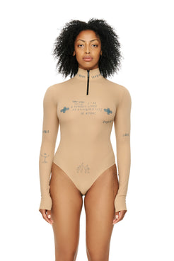 Боді бежевий ICON