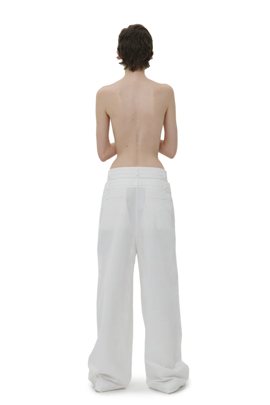 Широкі костюмні брюки