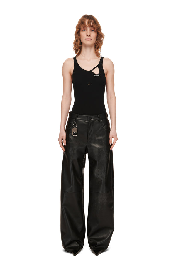 Штани шкіряні Nothing Criminal