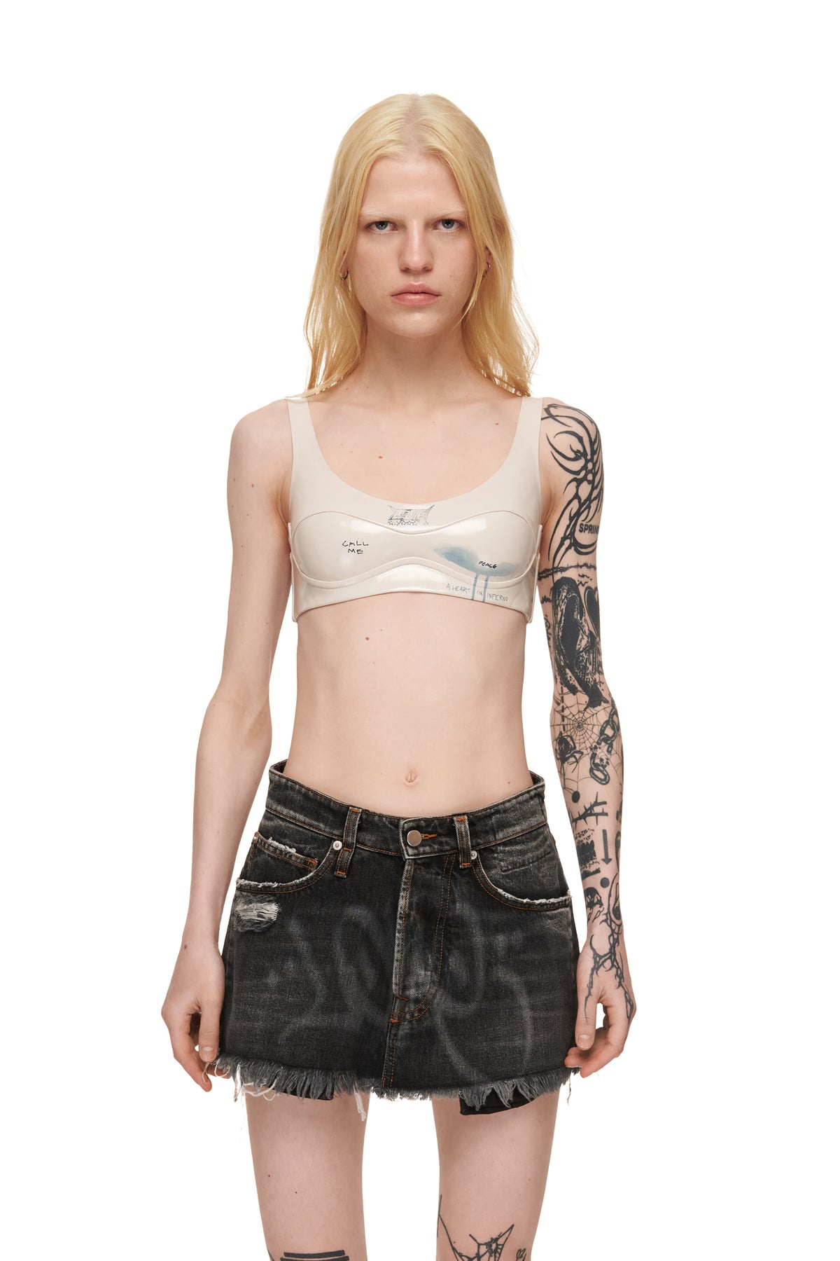 Топ екрю Tattooed