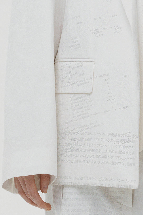 Піджак прямого крою