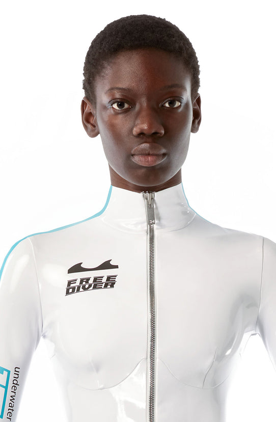 Комбінезон лаковий